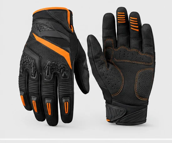 Moto riding gloves: Circuit Full-Finger Glove apparel concept