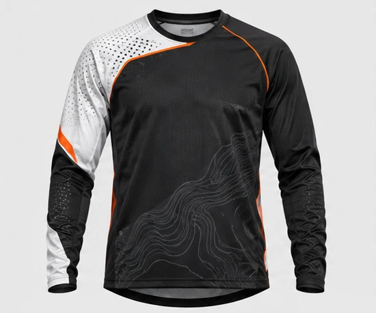 MTB mtb jerseys: Ridgeline Enduro Jersey apparel concept