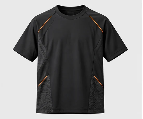 Street casual layers: Crossline Graphic Tee apparel concept