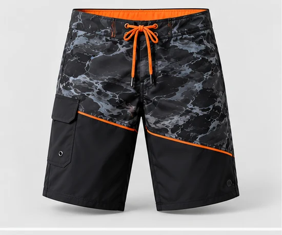 Water boardshorts: Breakline Stretch Boardshort apparel concept