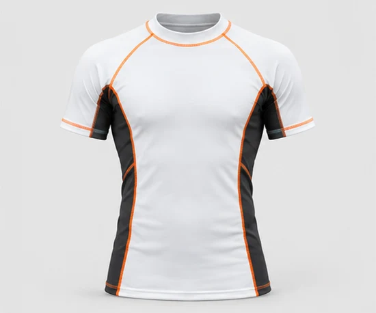 Water rash tops: Breakline Short-Sleeve Rash Top apparel concept